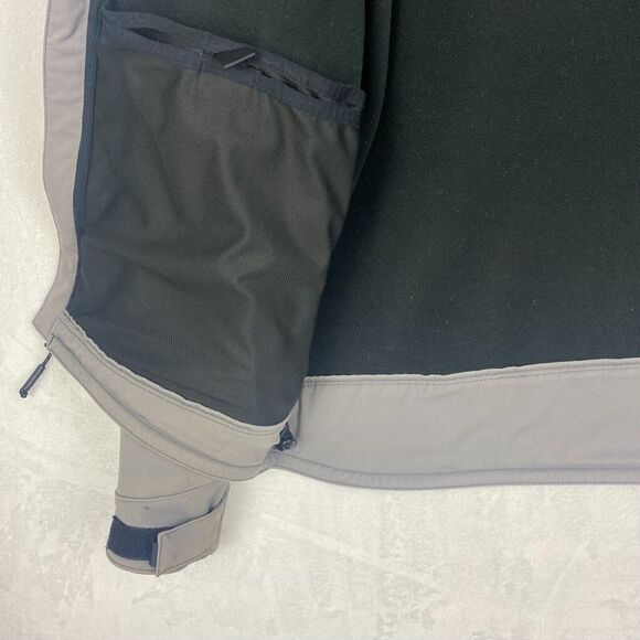 Carhartt Rain Defender Jacket Mens Large Gray Mock Neck Outdoors Full Zip - Picture 12 of 16